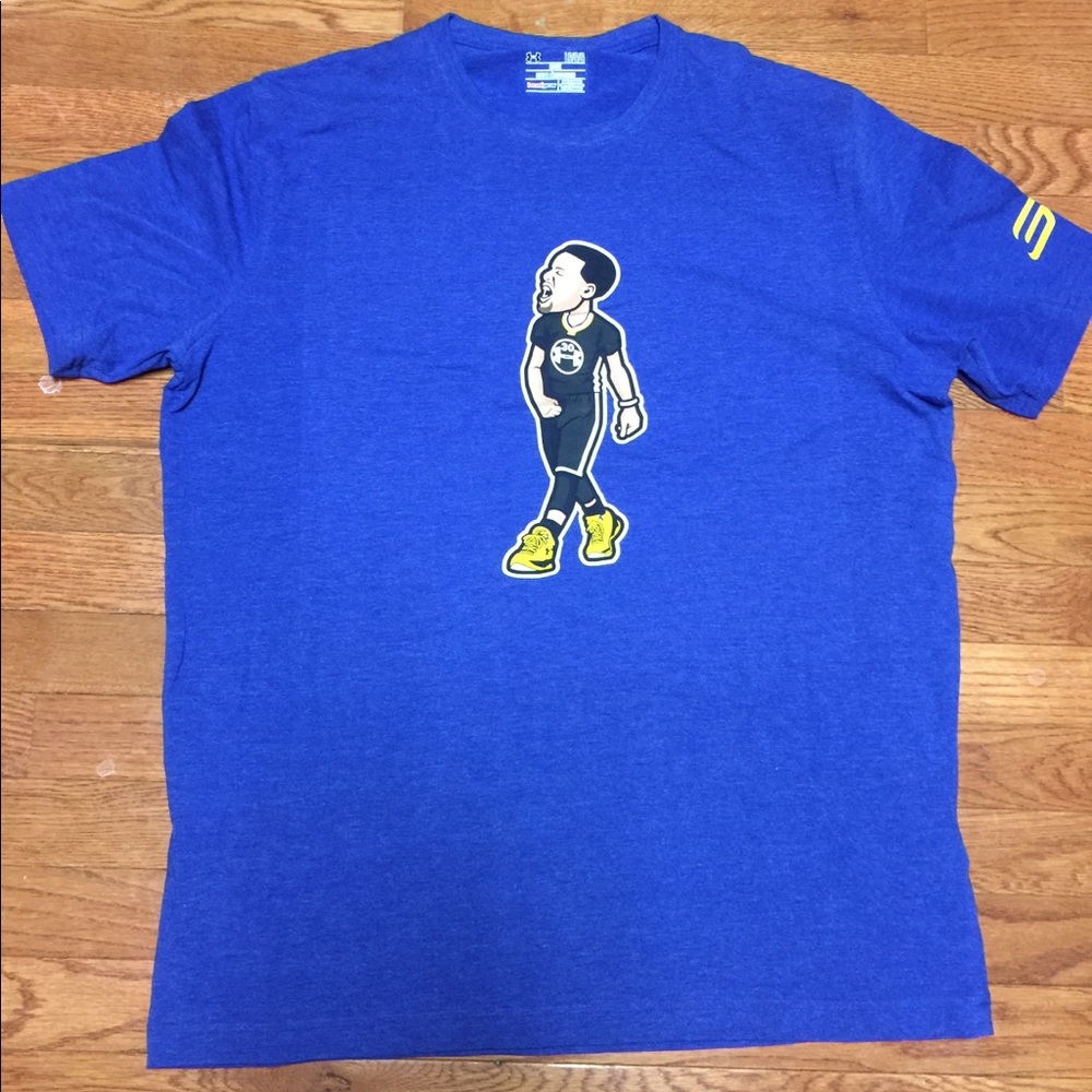 Under Armor Curry Golden State SC30 Tee Heat Gear